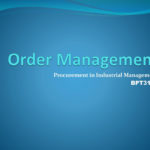 PPT Order Management PowerPoint Presentation Free