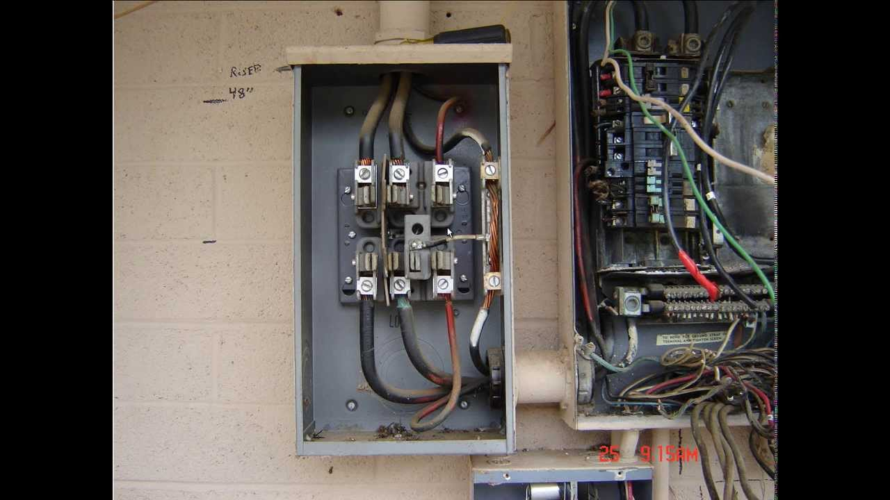 Residential 3 Phase Meter Panel Combo revisited YouTube