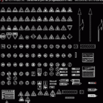 Road Signs DWG Block For AutoCAD Designs CAD