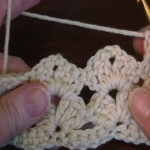 Simple Lacy Shell Stitch YouTube