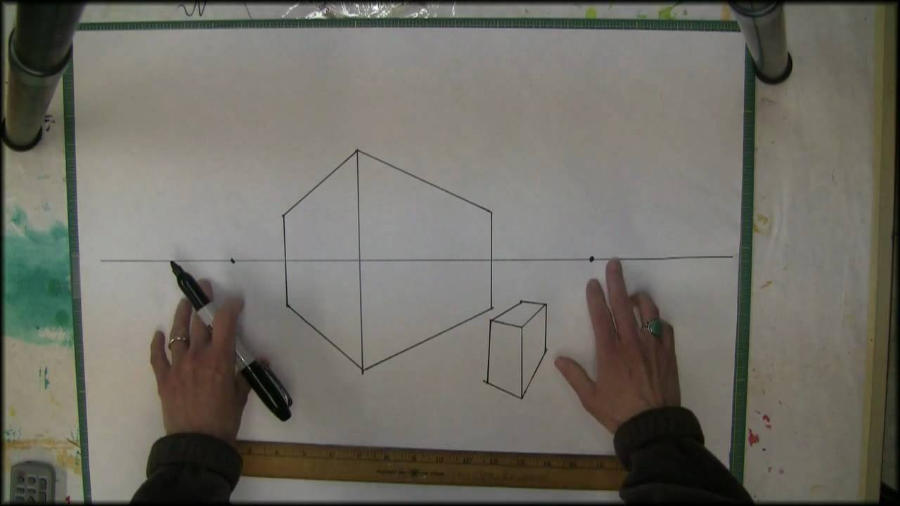 2 Point Perspective Drawing Start Here YouTube