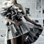 20 Creative Newspaper Craft Fashion Ideas Hative