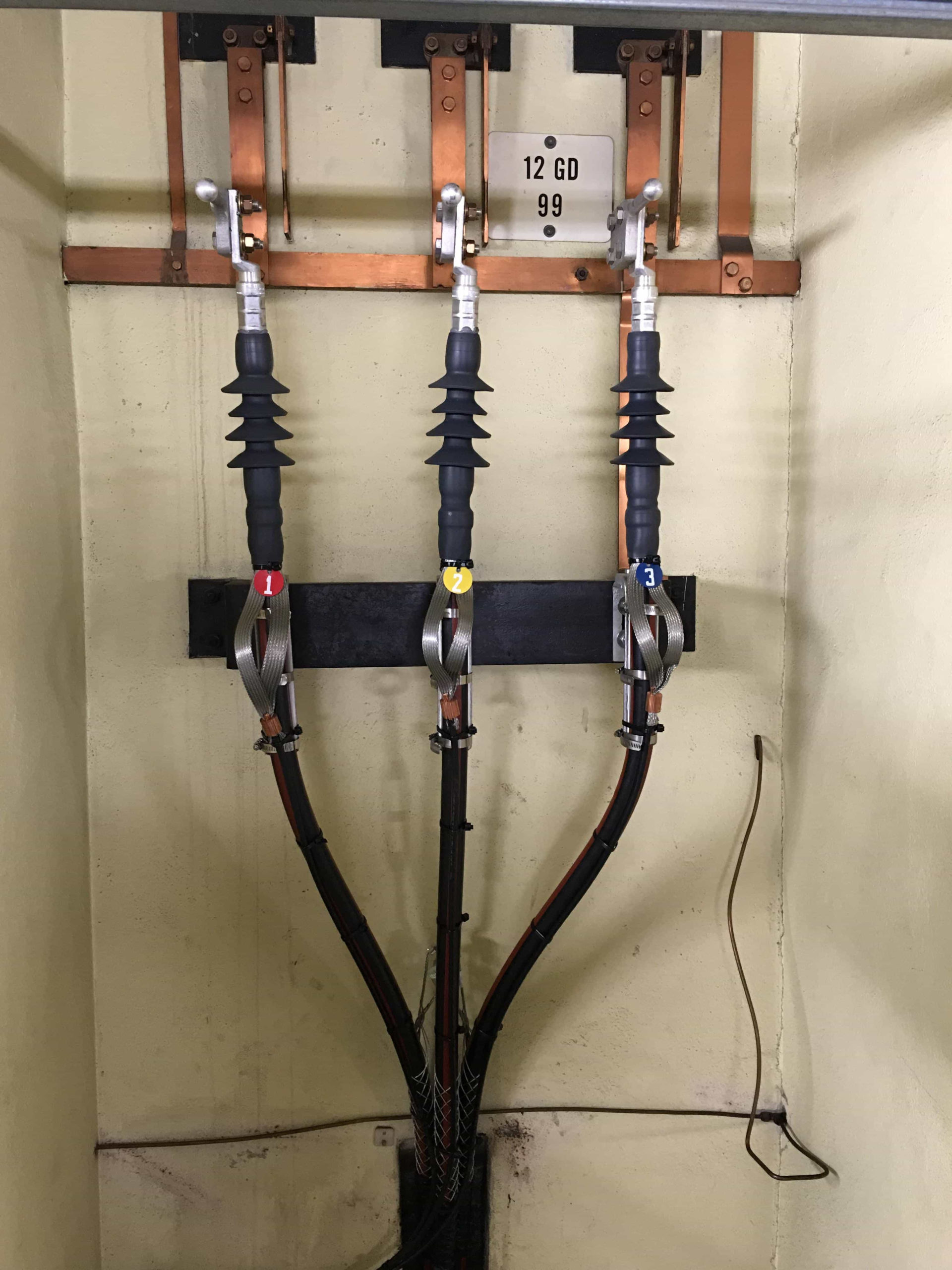 3M Cold Shrink Terminations Connecting Nexans 12kV MV 