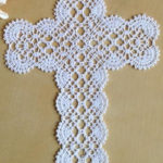 Advanced Embroidery Designs Freestanding Bobbin Lace Cross