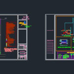 AutoCAD Shop Drawings For A Fire Fighting Project DWG