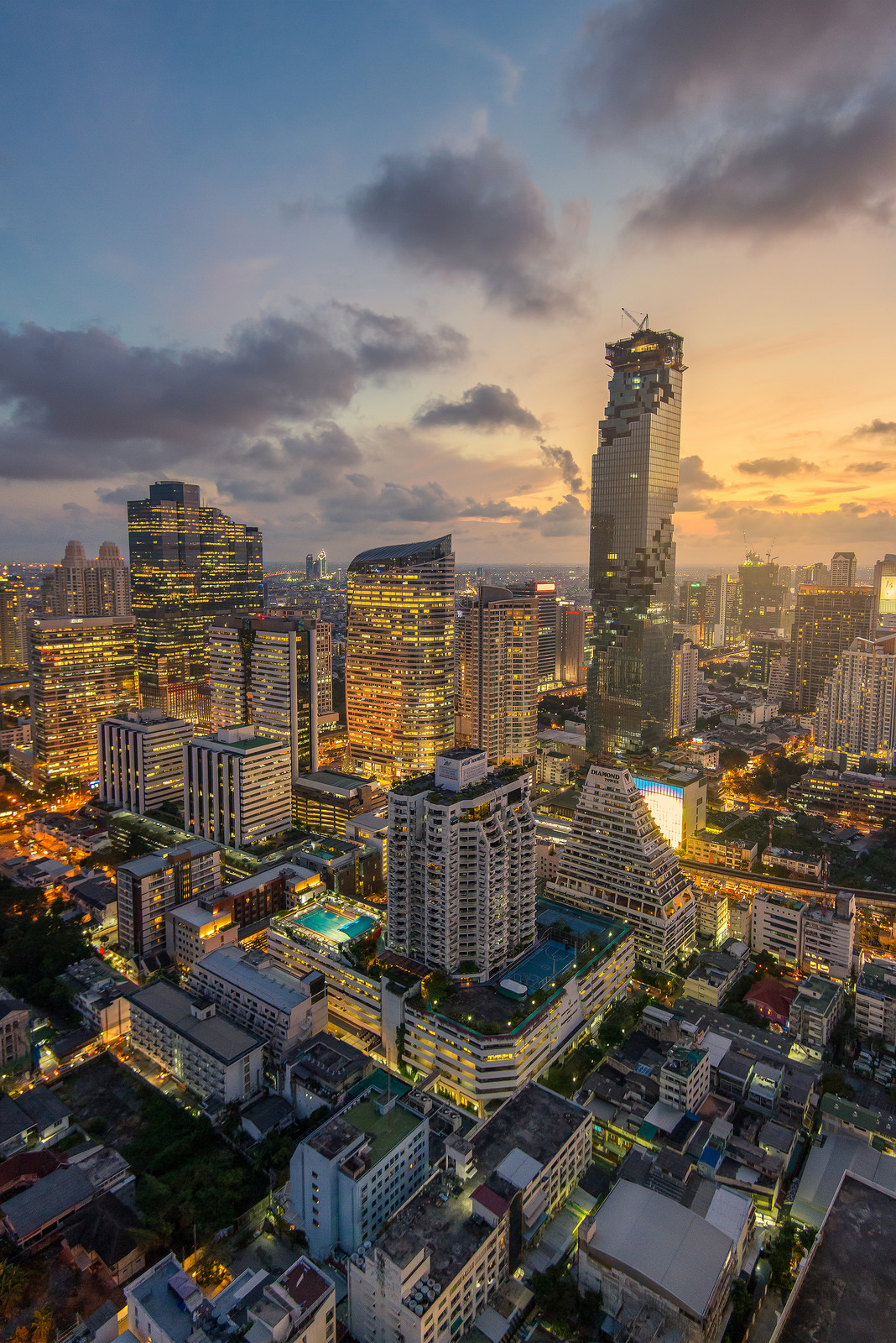 Bangkok s Unconventional MahaNakhon Nearing Completion 