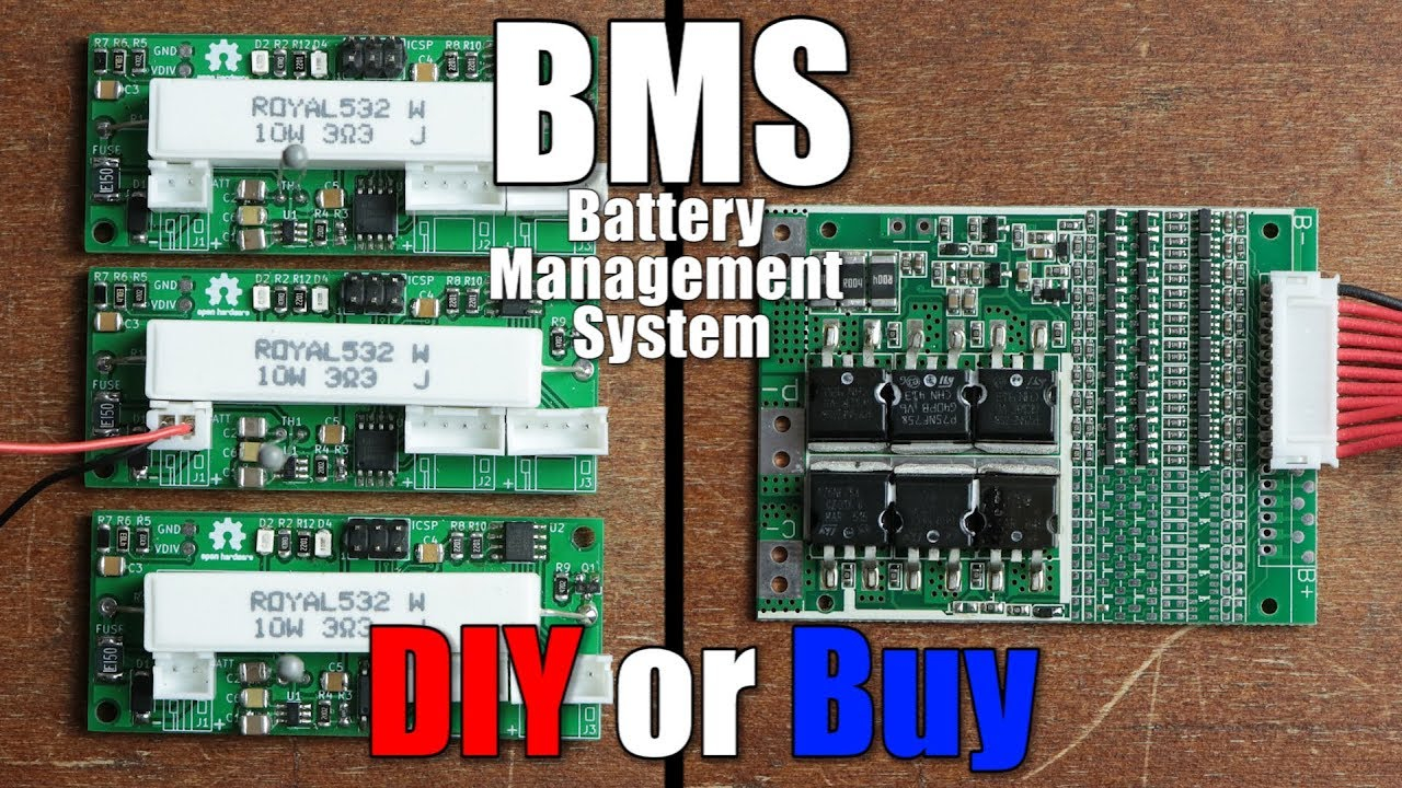 BMS Battery Management System DIY Or Buy Properly 
