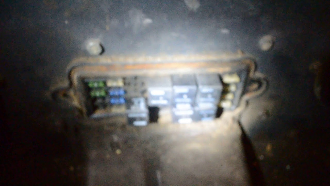 Bobcat S185 Fuse And Relay Box Location YouTube