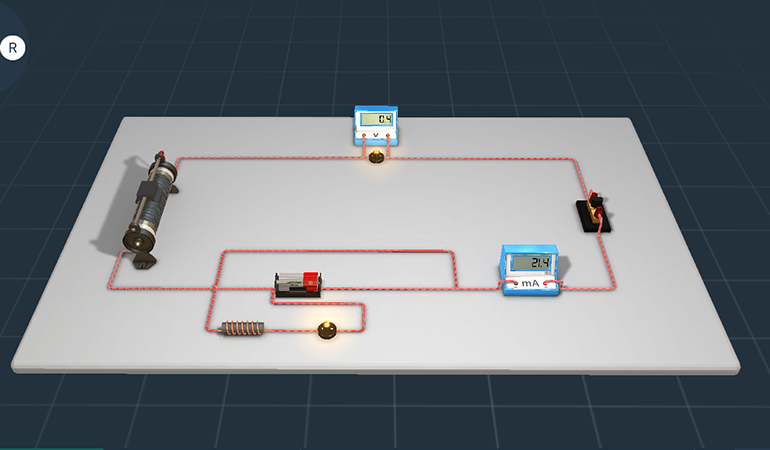 Circuit Diagram Electricity Electric Circuit LabInApp