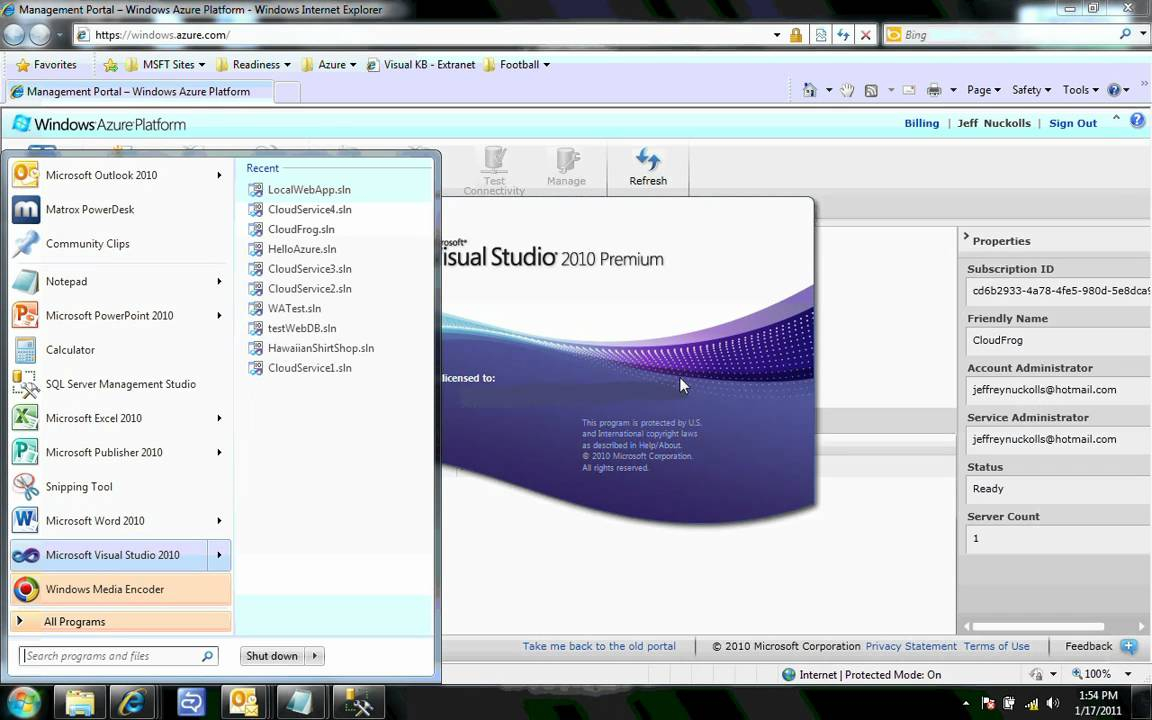 Create ASP NET Web App And SQL Server Database YouTube