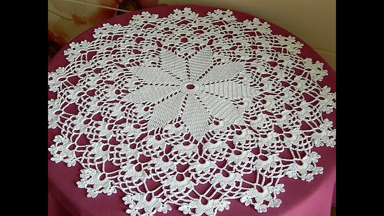  Crochet Crochet Doily Diagram My Doily Lace Napkins 