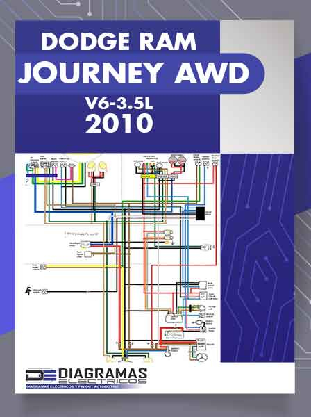 Diagrama El ctrico DODGE RAM JOURNEY AWD V6 3 5L 2010