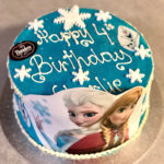 Frozen Movie Cake Thunders Bakery
