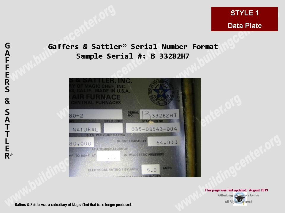 Gaffers Sattler HVAC Age Building Intelligence Center