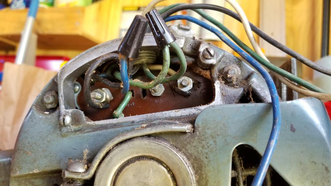 GE Motor Wiring Help