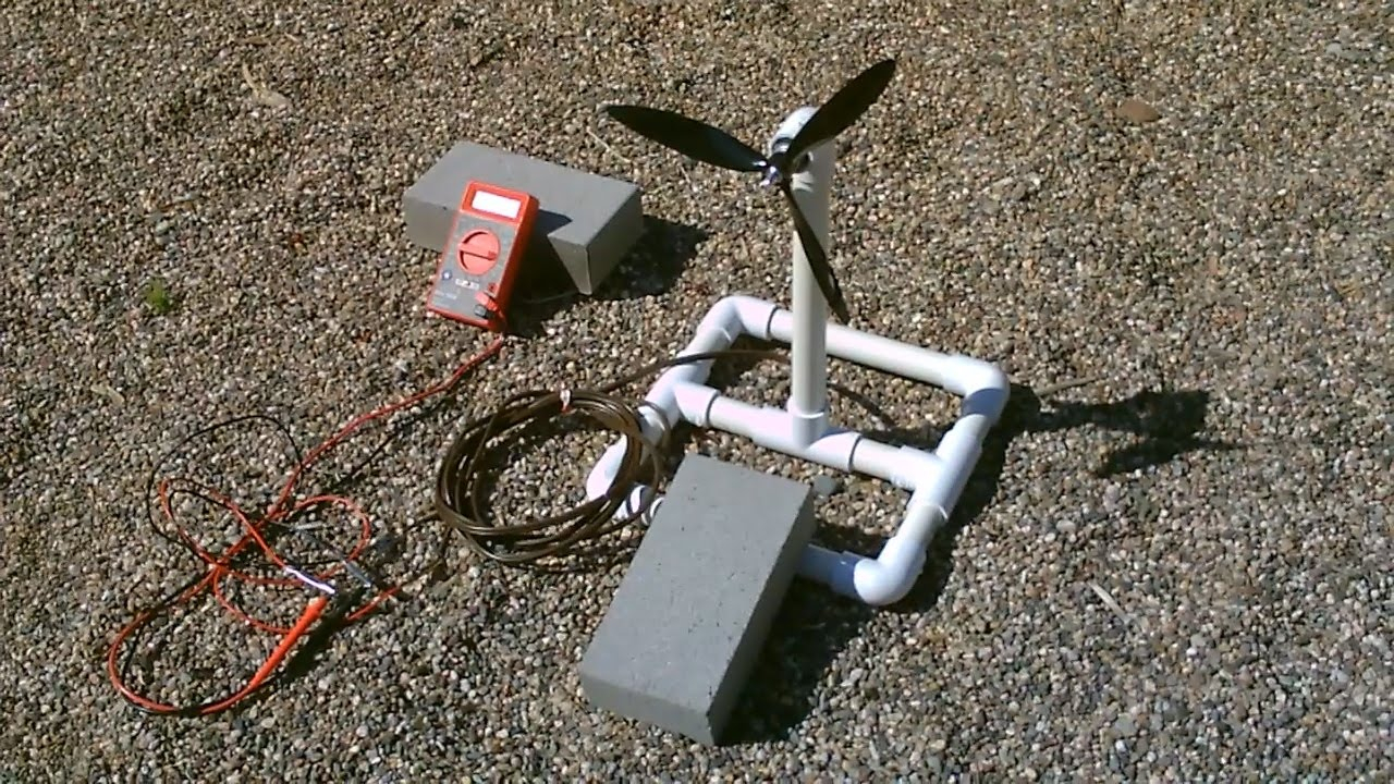 Homemade Wind Turbine Generator Wind Power Generator 