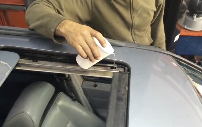 How To Clean Out Plugged Sunroof Drains On Demand Video 