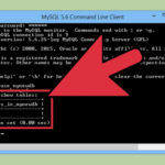 How To Send SQL Queries To MySQL From The Command Line 9