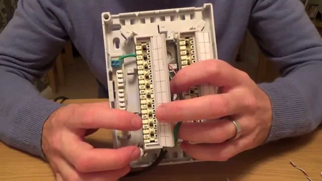 How To Terminate A BOX CONN 201D 20 Pair Junction Box 