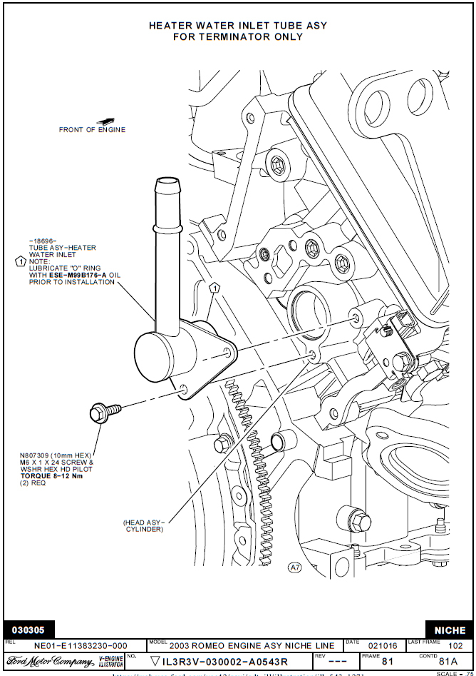  HV 0918 2004 Lincoln Aviator Engine Diagram Free Diagram