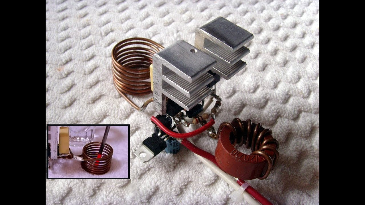 Induction Heater Circuit FULL Explanation Schematic 