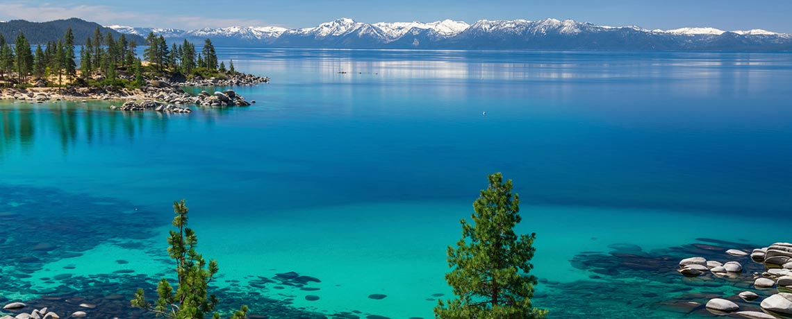 Lake Tahoe Has Fallen To Its Natural Rim SnowBrains