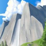 Mountain Drawing Fantasy Art Artwork Hill Wallpapers