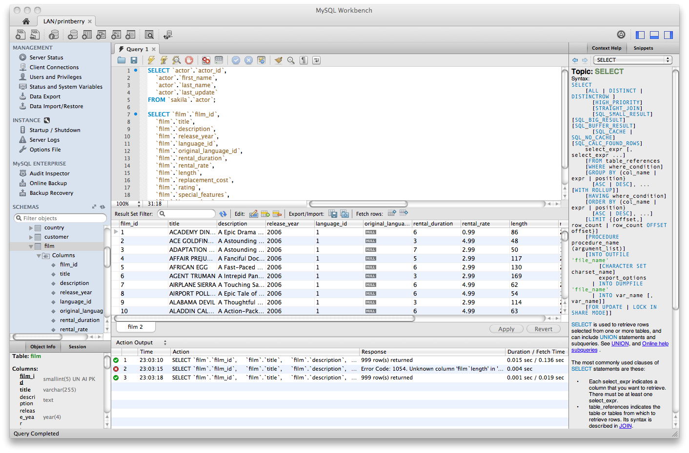 MySQL Initiation Python Pour Le Traitement De Donn es