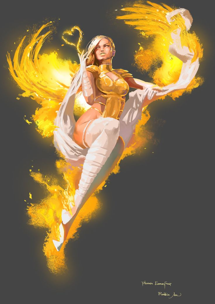 Pheonix Emma Frost Artwork By A Rabbit13 Emma Frost 