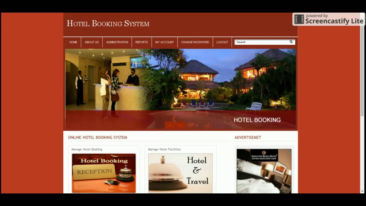 PHP And MySQL Project In Hotel Booking System YouTube
