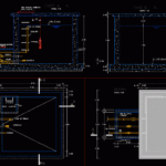 Plan Of A Reservoir In AutoCAD Download CAD Free 152 46