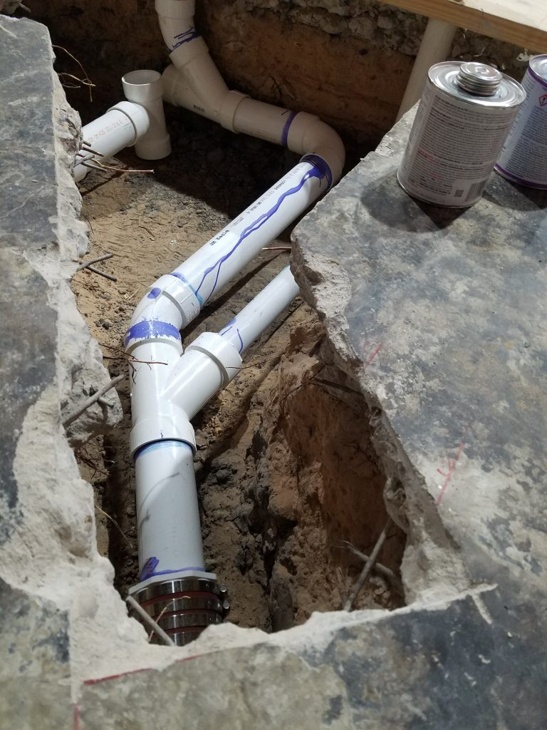 Pvc Pipes Under Slab Ask The Builder
