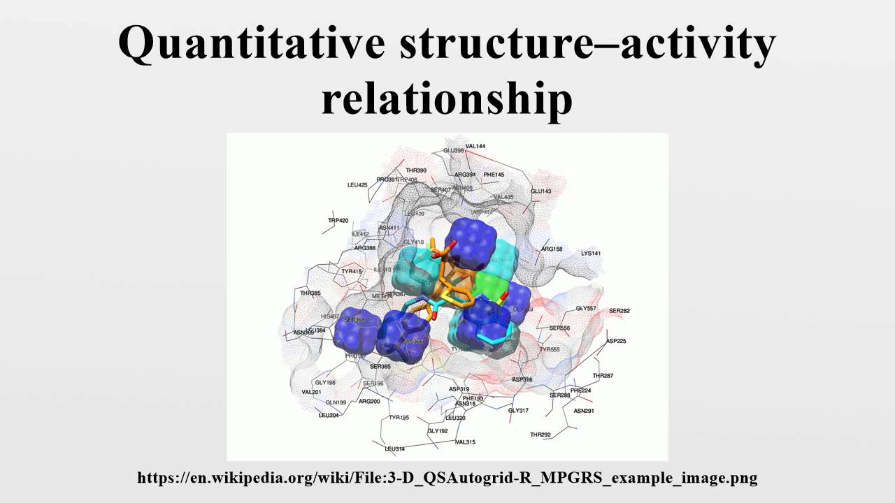 Quantitative Structure activity Relationship YouTube