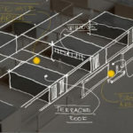 Row Housing Diagram Sketch Conceptual Model Architecture