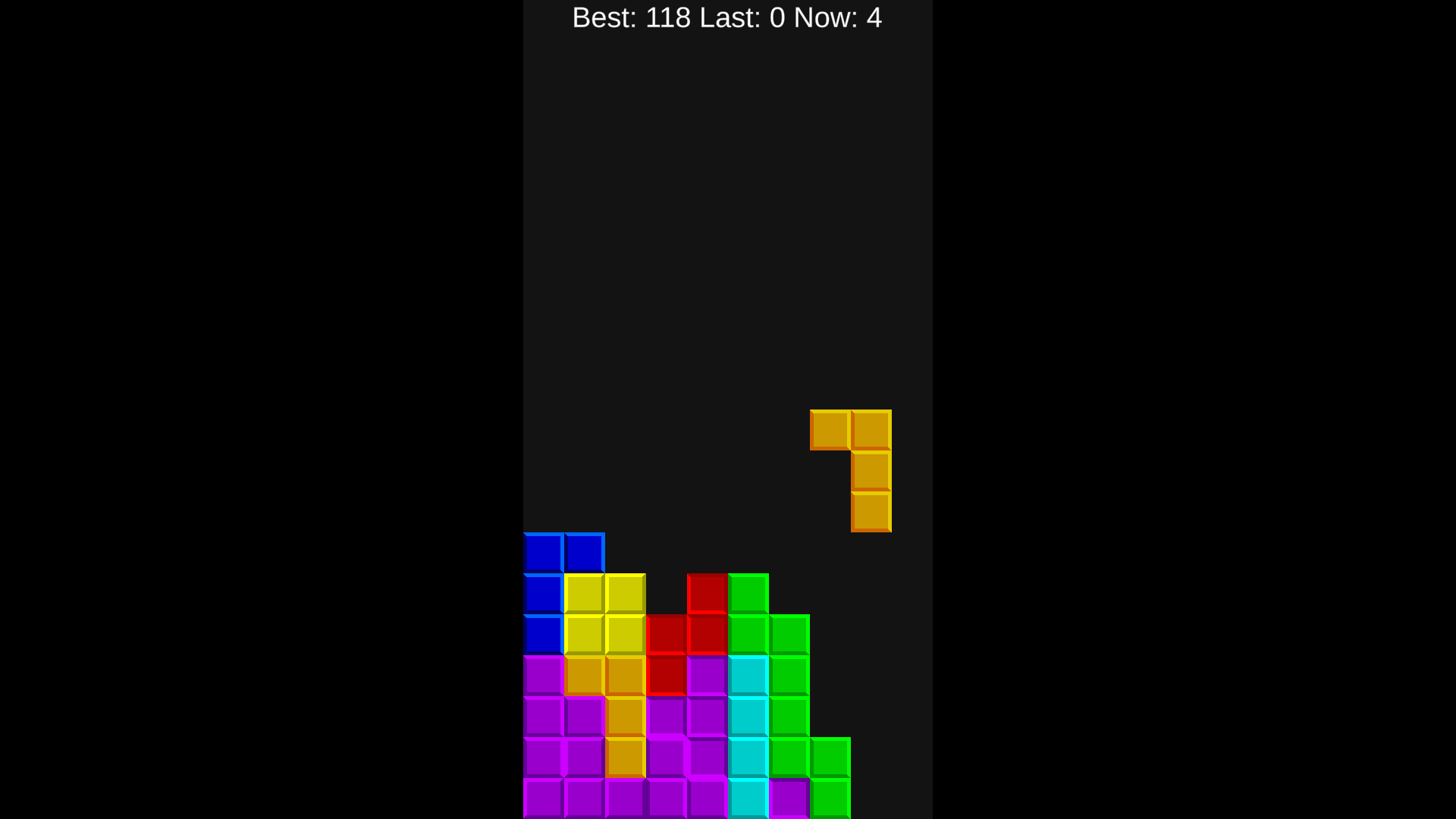 Simple Tetris By Supergoldapfel