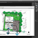 Site Analysis Diagram With Photoshop And Handsketching