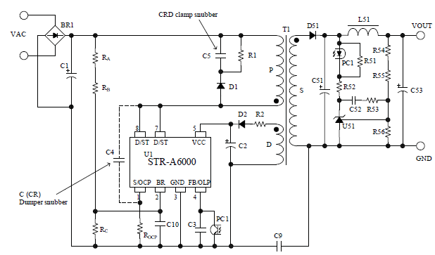 STR A6079M Sanken Electric