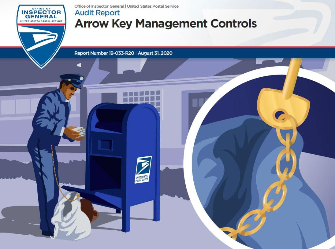 USPS OIG Report Arrow Key Management Controls 21st 