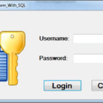 VB NET How To Create Login Form With SQL Database Using