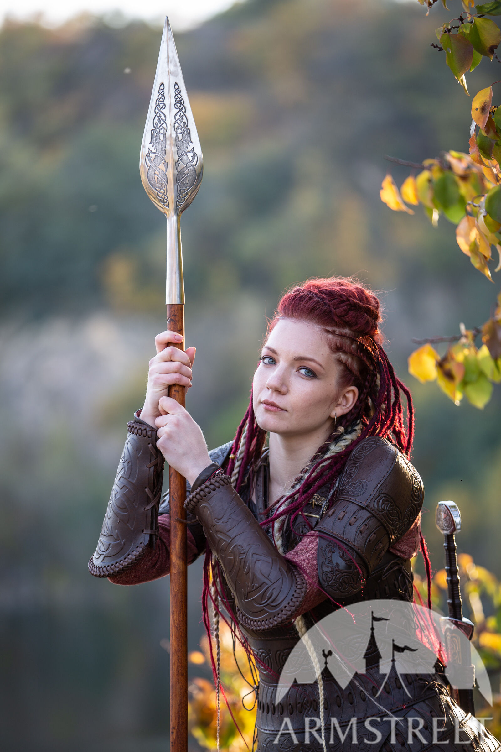 Viking s Leather Armour Shieldmaiden Available In 