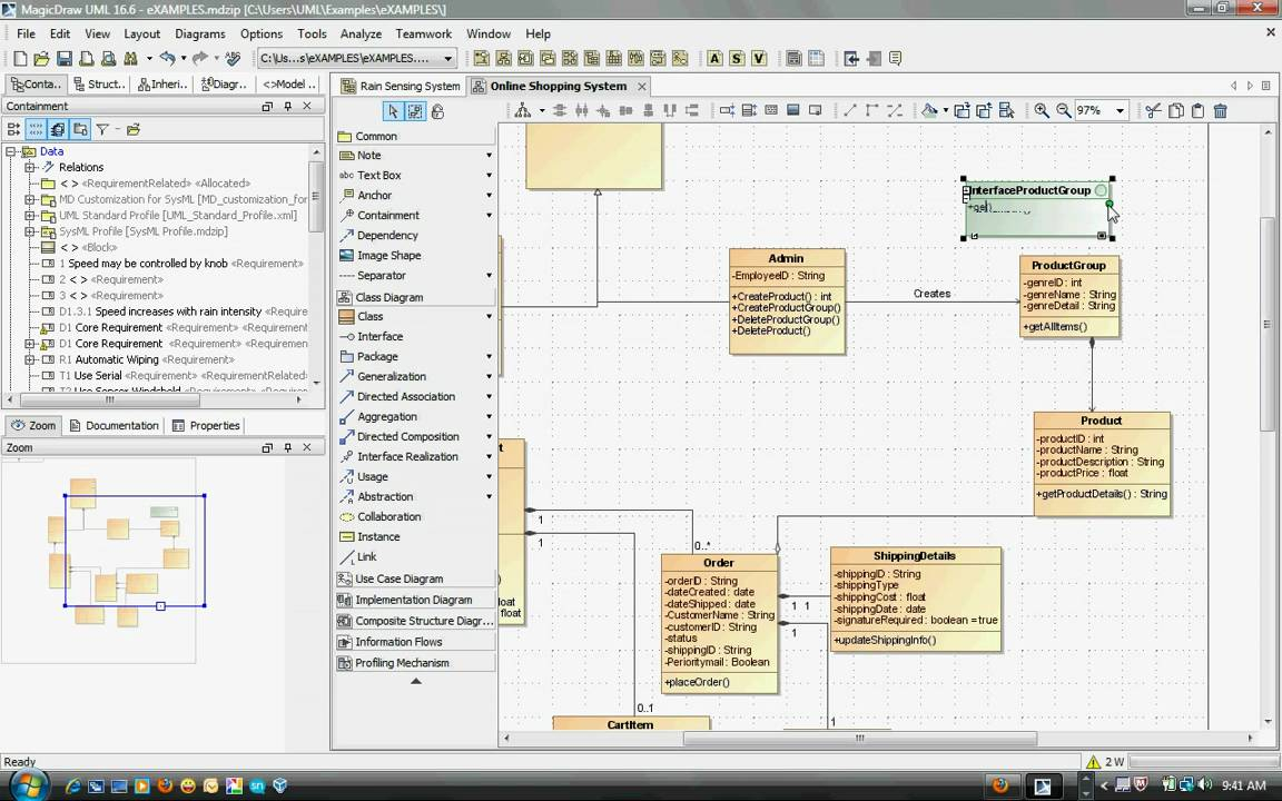 Amazon Class Diagram Part 2 YouTube