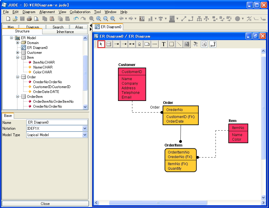 Astah Er Diagram Diagram Dan Grafik