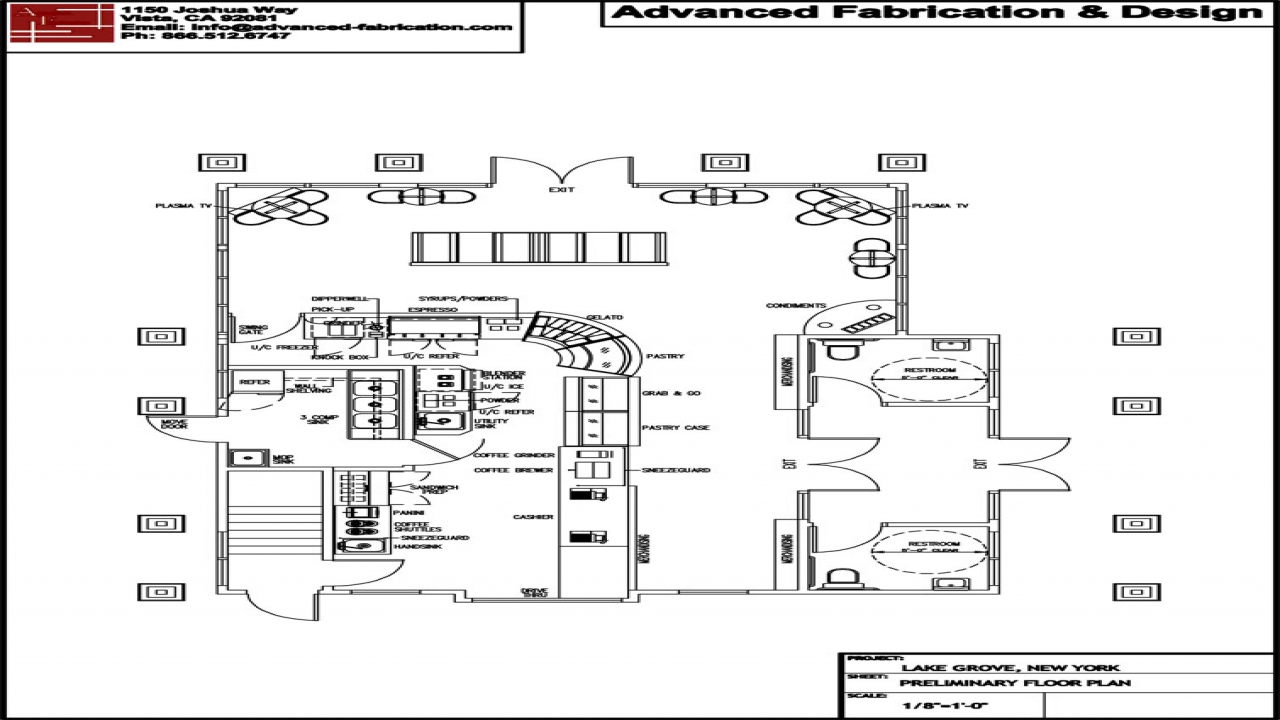 Coffee Shop Layout Ideas Coffee Shop Layout Floor Plan 