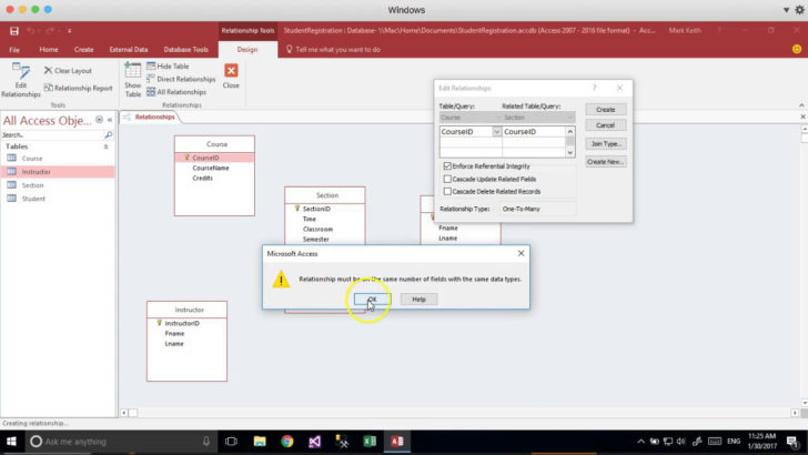 How To Make An ER Diagram In Access