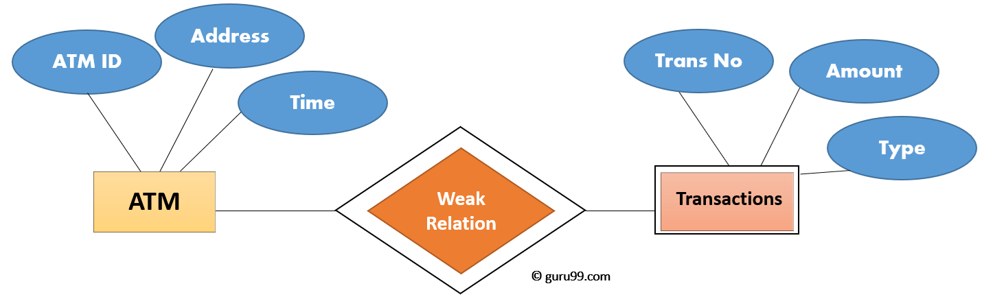 ER Diagram Entity Relationship Diagram Model DBMS Example