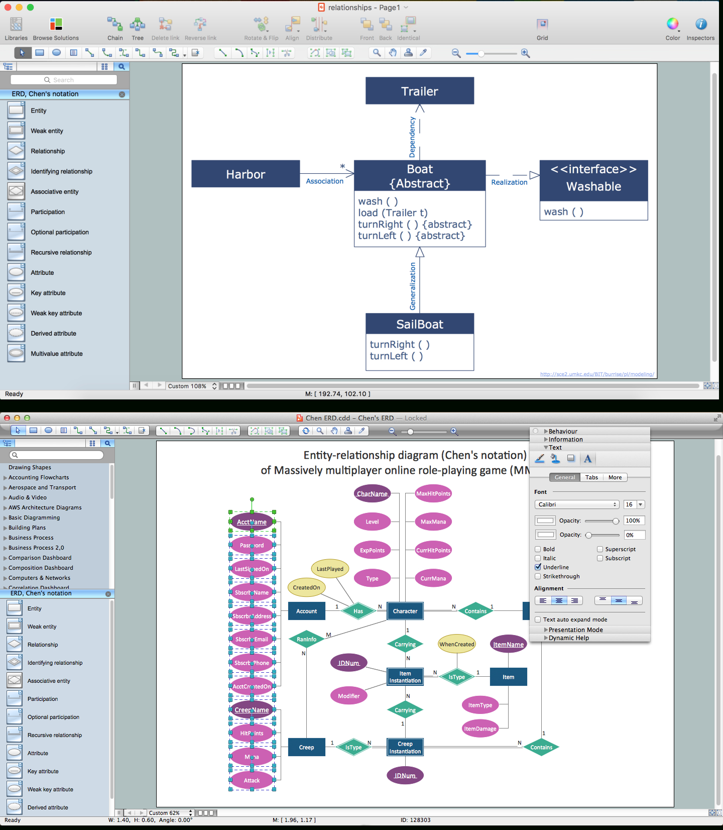 Er Diagram Maker ERModelExample