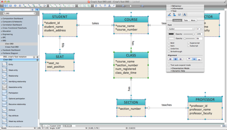 ER Diagram Software Mac