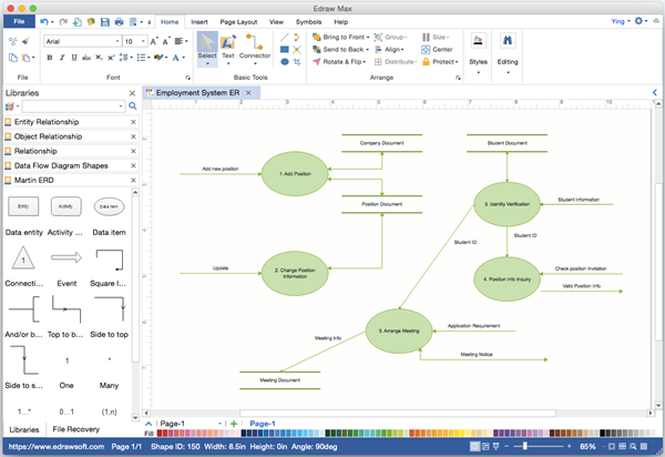 ER Diagram Visio Alternative For Mac