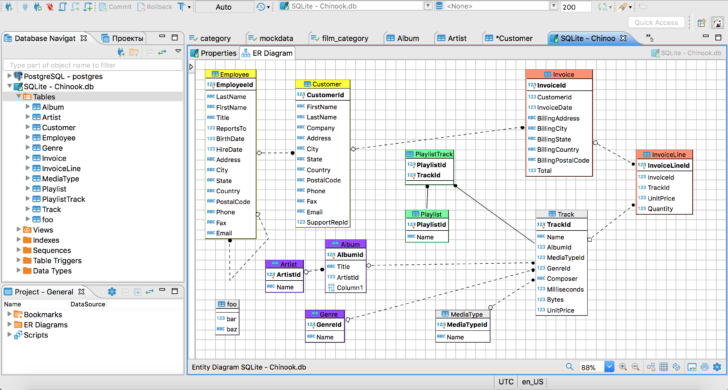 DbeavER Export ER Diagram To Pdf