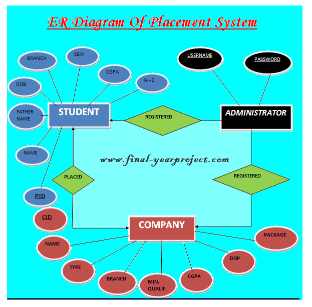 Placement Management System ER Diagram